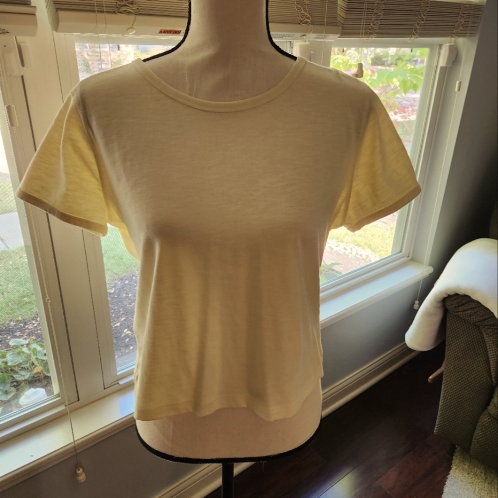 2 J Crew Slub Tees